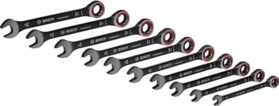 Bosch Professional Combination Spanner Set of 10 Sizes