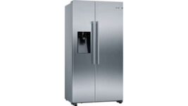 Bosch Series 6 KAD93AIERG Plumbed American Fridge Freezer (No Packaging, Scratch Mark) Stainless Steel E Rated 414569
