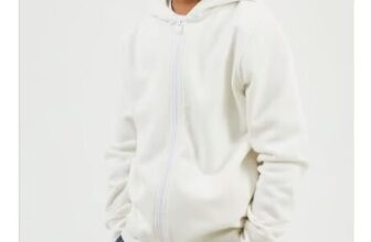 Boys Brave Soul Solid Patterned Hooded Ribbed Cuff Sweat Jacket