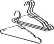 Brabantia Aluminium Clothes Hangers Set of 4 Black