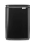 Brabantia – Bo Waste Bin 4L – Small & Stylish Rubbish Bin – Wall Mountable
