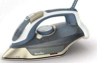 Breville Elite VIN426 3100W Steam Iron – Faded Navy & Champagne