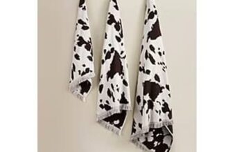 Brown Cow Design Cotton Towel Range