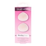 Brushworks Blending Drops Duo Pink Ultra-Soft Sponges