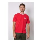 Burton Red England Chest Badge Crew Neck T-Shirt