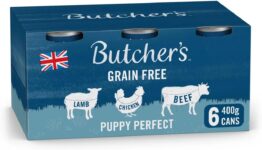 Butchers Complete Wet Can Puppy Food Puppy Perfect Pack 6x400g