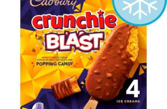 Cadbury Crunchie Blast Ice Cream Sticks 4x90ml – Clubcard Price