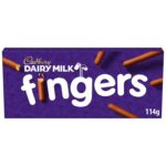 Cadbury Dairy Milk Fingers Milk Chocolate Covered Biscuits 114g – Nectar Price