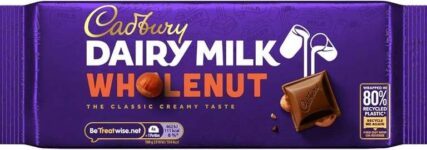 Cadbury Dairy Milk Whole Nut Bar 180g – £1.73 / £1.55 S&S