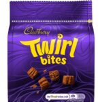 Cadbury Twirl Bites Bag, Smooth & Swirly Milk Chocolate Pieces 85g (£1.09 S&S)