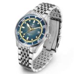 Cadisen C8244 Blue 40mm Miyota 8215 Automatic Mens Watch with code – Cadisen Official Store