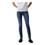 Calvin Klein mid Rise Skinny Jeans, Blue Denim Dark, 26W/34L