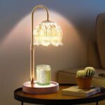 Candle Warmer Lamp with Dimmer – Electric Candle Lamp with Timer for Jar Candles Scented Candles with 2 Bulb