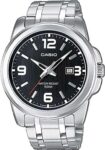 Casio Mens Stainless Steel Analogue Quartz Watch MTP-1314PD-1AVEF