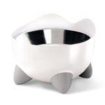 Catit Pixi Elevated Feeding Dish White – For Cats