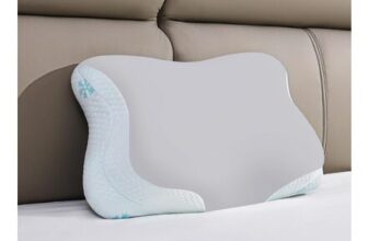 Cervical Memory Foam Neck Pillow for Deep Sleep (CertiPUR-EU)