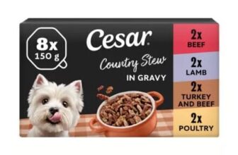 Cesar Country Stew Wet Dog Food Tray Poultry,Beef & Lamb