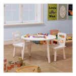Childrens Wooden Storage Table with 2 Chairs Tick Voucher
