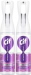Cif Infinite Clean Lavender & Eucalyptus All in One Cleaner cleaning spray with probiotics technology for a long-lasting clean 280 ml (Pack of 2)