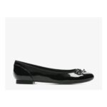 Clarks Couture Bloom Black Pat Shoes