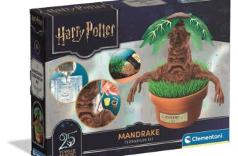 Clementoni Science & Play HARRY POTTER Mandrake Kit, Build, Paint & Grow a Herbology Plant