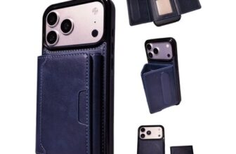 Click Mart Cruelty-Free PU Leather iPhone 17 Pro Max Case