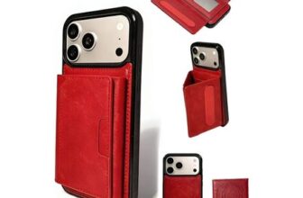 Click Mart CrueltyFree Leather iPhone 17 Pro Max Wallet Case
