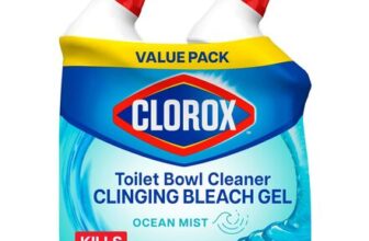 Clorox Toilet Bowl Cleaner with Bleach Gel, Ocean Mist
