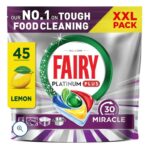 Clubcard Fairy Platinum Plus 30 Minute Miracle Lemon 45 Pack – Clubcard Price