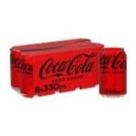 Coca-Cola Zero Sugar Cans 8x330ml