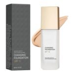 Color-Changing Liquid Foundation SPF 15, Glycerin-Infused, Vegan, Mattifying