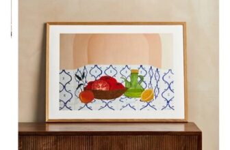 Colourful Print by Spanish-Born and Swedish-Living Artist, Marta Leyva