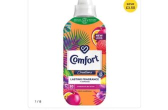 Comfort Creations Passion Bloom Last Fabric Conditioner 30 Washes 900ml