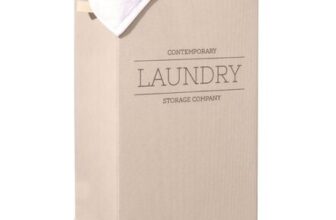 Contemporary Neutral Laundry Hamper