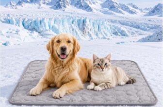 Cooling Mat for Dogs, Pet Cooling Mat for Dogs Pet Cool Bed Mats, Washable Pets Bed Mats Dog and Cats, Non-Slip Cool Blanket Indoor Outdoor Use, Ideal Couches, Crates & Car Seats