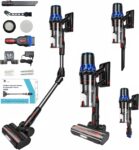 Cordless Vacuum Cleaner, 30KPa Strong Suction for Hard Floors & Carpets