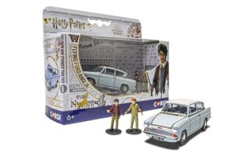 Corgi Diecast Model Vehicles CC99725 Harry Potter – Enchanted Ford Anglia With Harry & Ron Figures