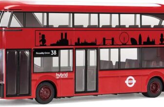 Corgi GS89202 Best of British New Routemaster For London Model, Red,13.4 x 17.2 x 6.2 cm 244.5 Grams
