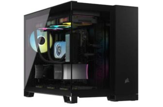 Corsair 2500X RGB Tempered Glass Mid Tower Gaming PC Case – Black