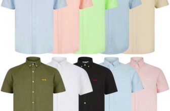 Cotton Shirts with Button Down Collars with Code (14 styles available)