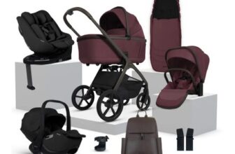 Cove Travel System Ultimate 360 Family Car Seat Bundle, 11 Pieces, 2 Colours