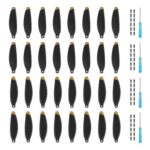 Craznick 32Pcs DJI Mini Series Propellers Replacement Low-Noise Gold