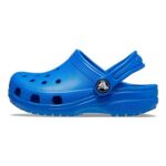 Crocs Unisex Kids Classic Clog, Blue Bolt, UK 10