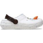 Crocs Unisex Kids Frozen Olaf Lined Classic Clog TClog Size 4 UK Child