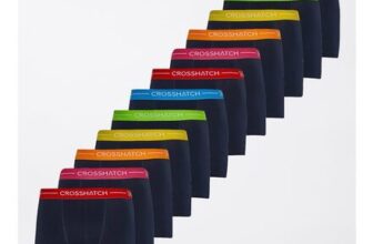 Crosshatch Mens Astral Twelve Pack Boxers Navy