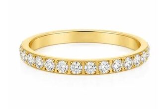 Crystal Ring in Silver or Gold
