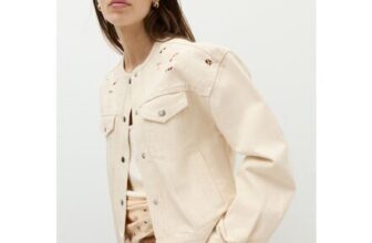 Cutwork Denim Trucker Jacket
