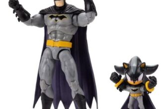 DC X Sonic Shadow 2.5 & Batman 5 Figures Pack