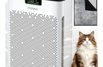 DEAL STACK – MOOKA Air Purifier for Home Bedroom, 2200 Ft, H13 HEPA