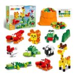 DEAL STACK – MOONTOY 159-Piece Building Blocks for Kids 4-8